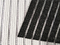 Tejido HDPE Blanco y negro Papel de aluminio Control solar Red de sombra