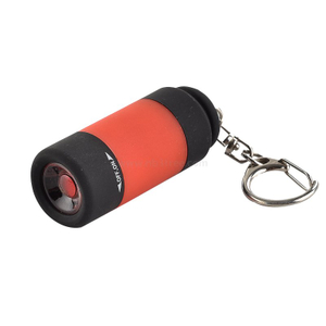 Mini USB Rechargeable Flashlight with Keychain