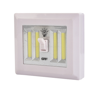 Jumbo Double COB Cordless Switch on Night Light with Magnet