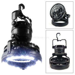 18LED Camping Light with Fan 