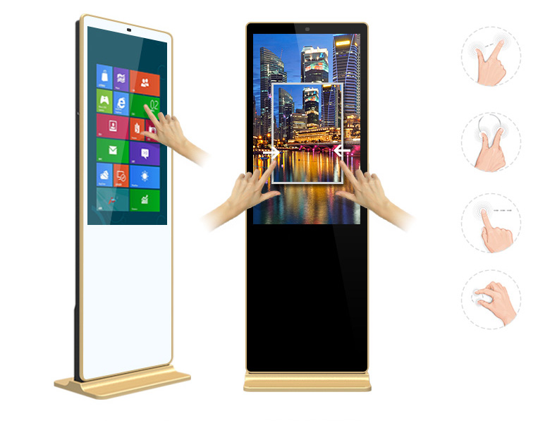 Multi-touch-Interactivity-Digital-Signage-Solution