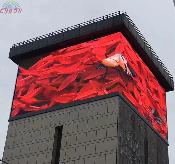 主图转角LED显示屏P8