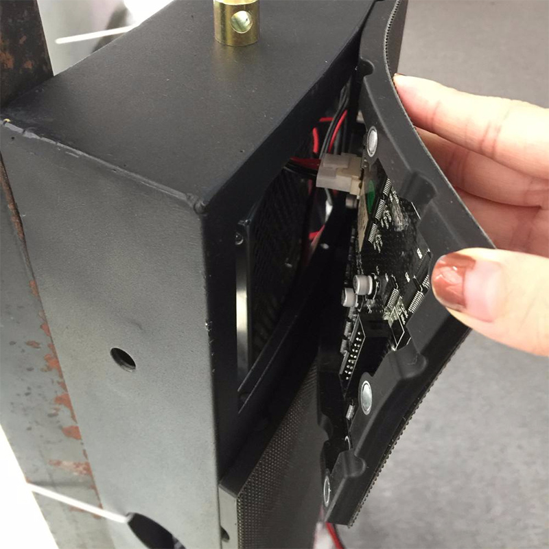 弯曲的led显示屏