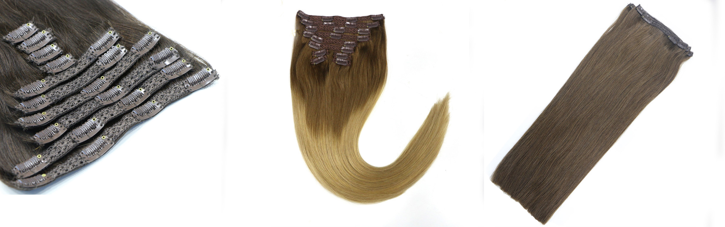 ombre clip in hair 26