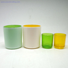  8oz 13oz colorful votive glass candle jar for wedding and decoration
