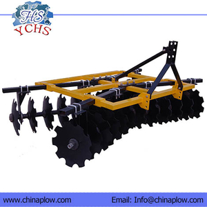 Opposed light disc harrow