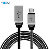 Metal Spring Charging Cable for Micro,USB-C