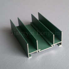 Aluminium Profiles with Green Powder Coating for Windows