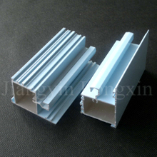 Blue Powder Coated Aluminium Profile for Sliding Window