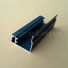 Black Anodized Aluminum Profile for Window