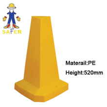 safety cone/road cone/pe traffic cone/pyramid cone