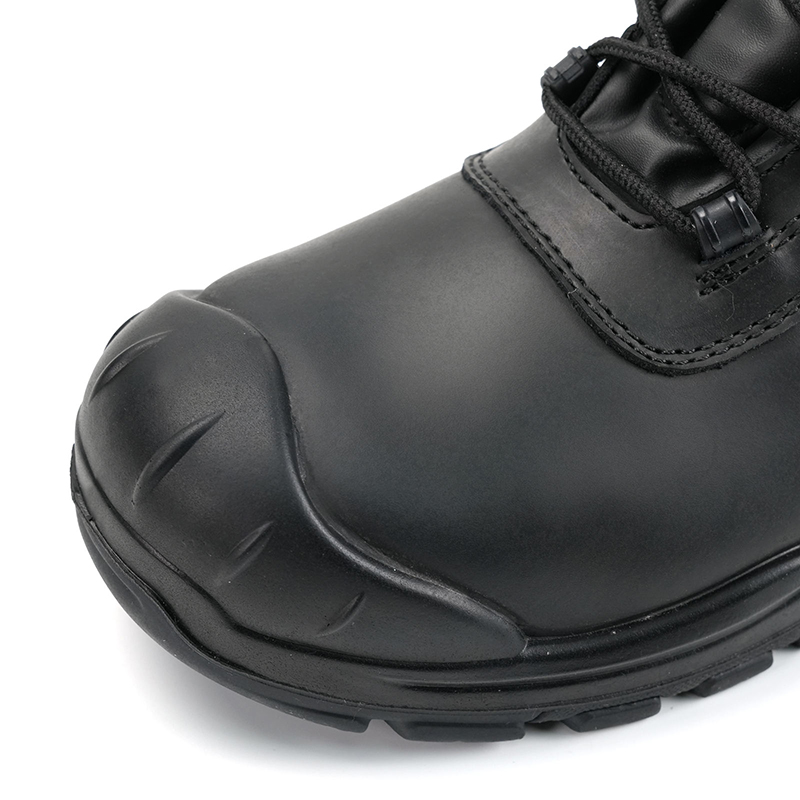 CE S3 Steel Toe Leather Safety Shoes for Women