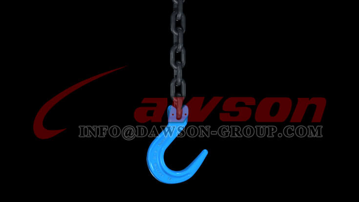 G100 クレビス鋳造フック、グレード 100 鍛造鋼クレビス タイプ大開口フックのアプリケーション - Dawson Group - 中国メーカー