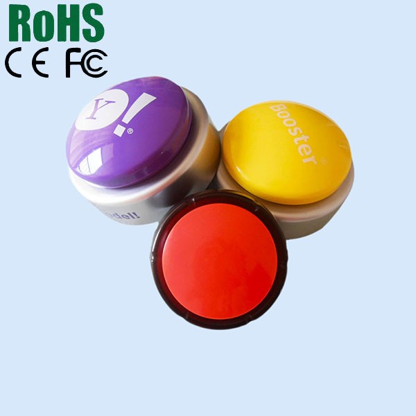Small Size Custom Recordable Easy Talking Button Device