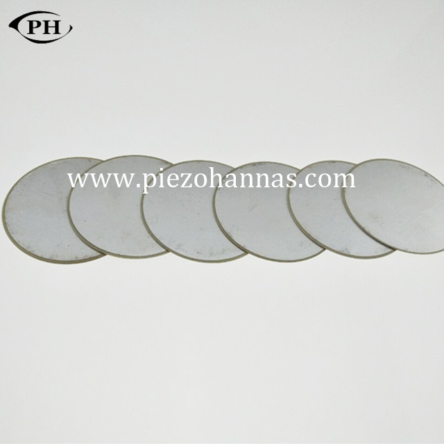 disco bimorfo piezoeléctrico modificado para requisitos particulares de 28mmx2m m para la nivelación auto de la base