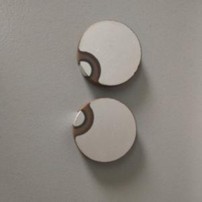 permeabilidade da membrana cerâmica piezoeléctrica de PZT