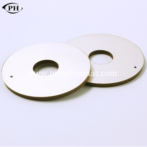 P82-35 * 16 * 4mm Anel Piezo Bimorph Actuator para sonda de distância