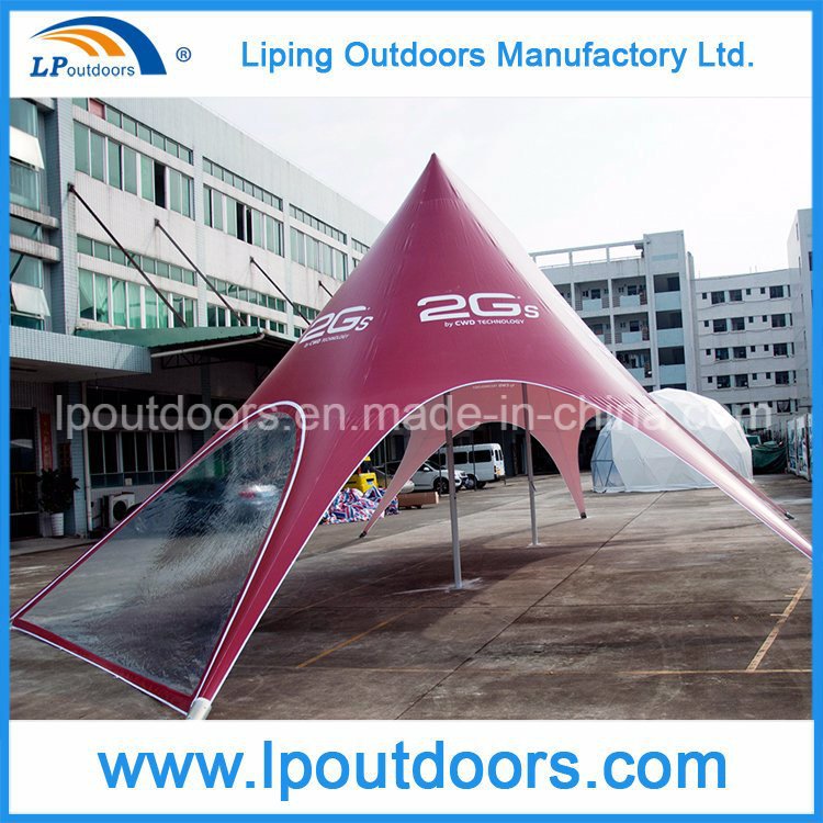Палатка для показа рекламы диаметром 12 м 
