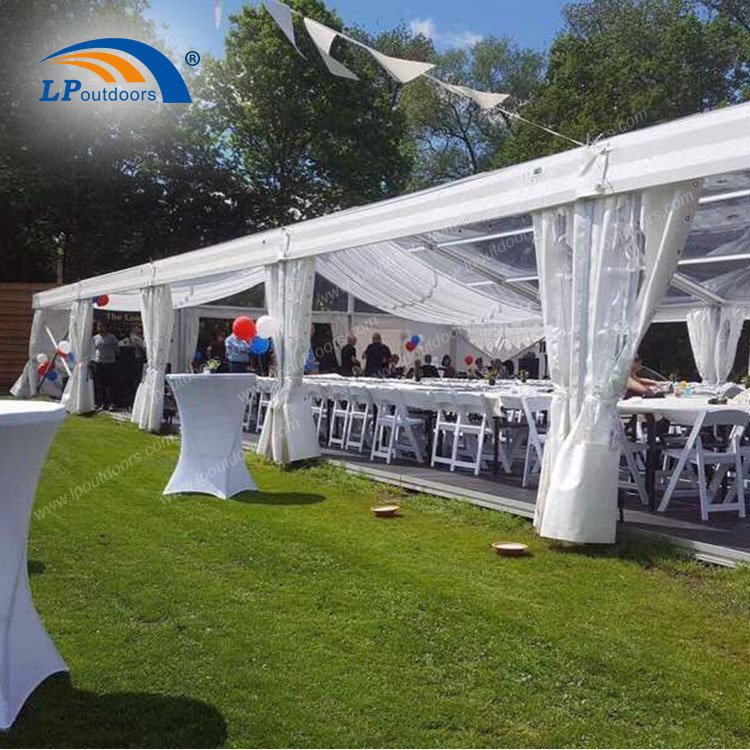 Carpa transparente para bodas Clear Span