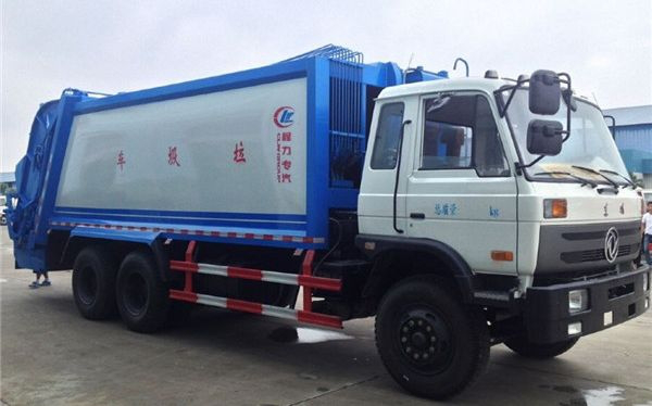 Carro del compresor de la basura de DONGFENG 6x4 16CBM 210hp