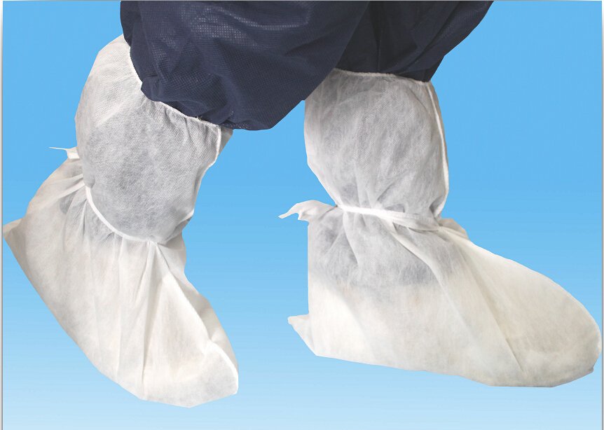 PP Non Woven Boot Cover with Tie-on - Buy non woven boot cover, tie-on ...
