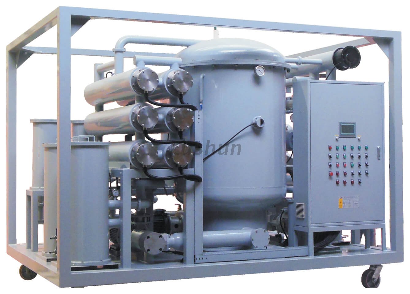 Purificador de petróleo del vacío de la Doble-Etapa de la serie de ZJA-T para los transformadores ultraaltos del voltaje