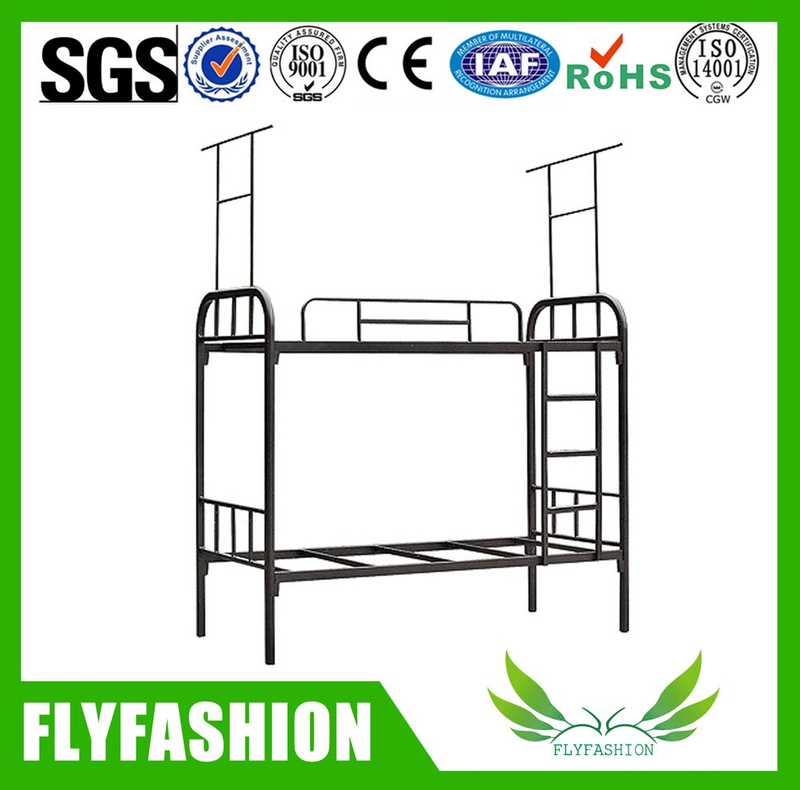 school bedroom furniture student double metal bunk bed for dormitory (BD-29)