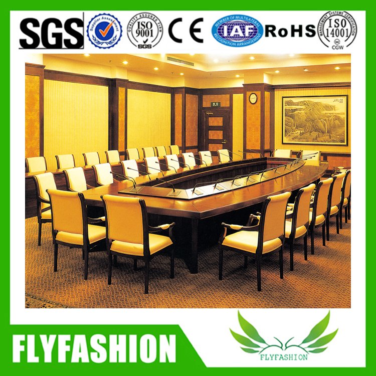modern design meeting table oval long conference table(CT-04)