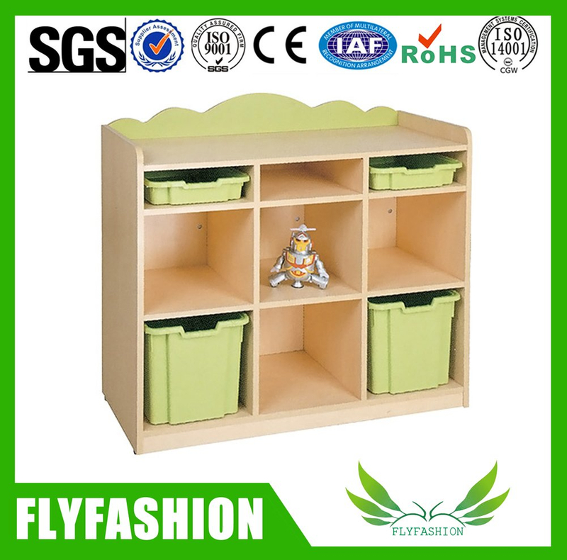 Newest Wooden Kids Storage Cabinet (SF-103C)