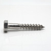 Tornillo de madera de cabeza hexadecimal SS316 DIN571 Métrica 