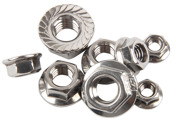 Tuerca de seguridad de brida de acero inoxidable