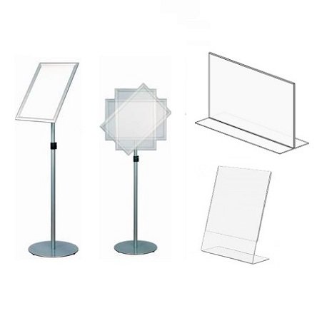 Literature Sign Holders