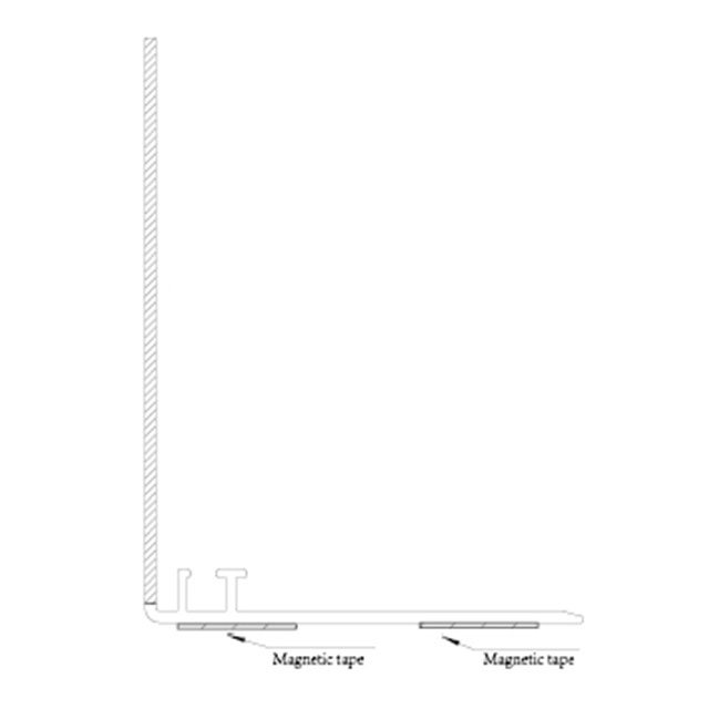 Front Fence With Magnetic Tape Base Shelf Talker DS013