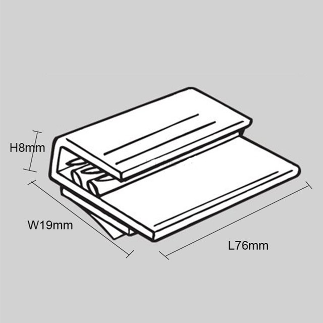 Flush Sign Griper With Adhesive SG-C13