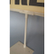 11x7 Counter Plastic Sign Frame With 4" Stem Shovel Base PF117S