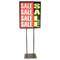 Economy Black Poster Stand W/Weighted Base 22x28 MF2228BK