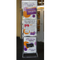 3 Tier 22X28 Floor Sign Frame Stand Black
