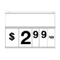 Small Double Sided Sprial Sign Board W/5.5" H Number Pads Kits W363mmXH270mm