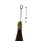 4"H Deli Spiral Wine bottle Sign Holder MSLB4