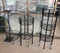 2 Tier Wire Display Baskets Black WB-002