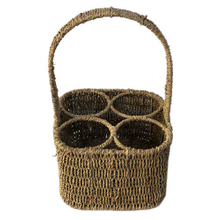 Hemp Rope and Metal Basket (BKB0181)