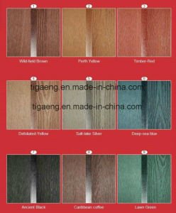 L'eau sal&eacute;e r&eacute;sistent au panneau D&eacute;bris-Libre de Decking en bois WPC de WPC