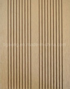 Suelo de madera al aire libre del uso WPC de Outerior del Decking del PE de la venta caliente