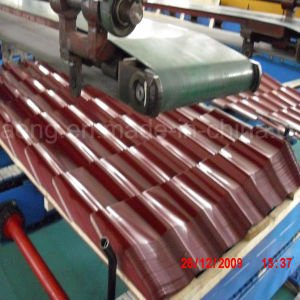 la anchura de 665-1070m m prepint&oacute; la hoja galvanizada de la azotea con precio de f&aacute;brica