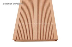 El panel de pared de WPC/Decking de Vinyle/revestimiento de madera al aire libre del suelo/de la pared