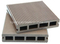 Azulejos superiores del Decking de WPC, Decking compuesto pl&aacute;stico de madera com&uacute;n para Europa