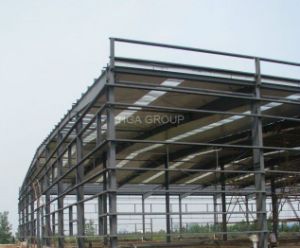 El peso ligero pre dirigi&oacute; dise&ntilde;o del Godown de la estructura del garage/del metal