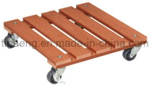 Dise&ntilde;o de la f&aacute;brica/soporte movible de encargo de la planta del carro WPC del hogar/de la oficina DIY