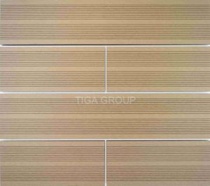 Decking de madera impermeable del pl&aacute;stico Flooring/WPC Vinyle del PE de la alta calidad