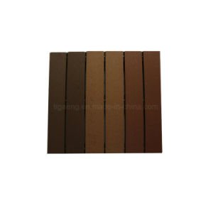 Suelo pl&aacute;stico de madera impermeable Crack anti de la cubierta del suelo Board/WPC del PE